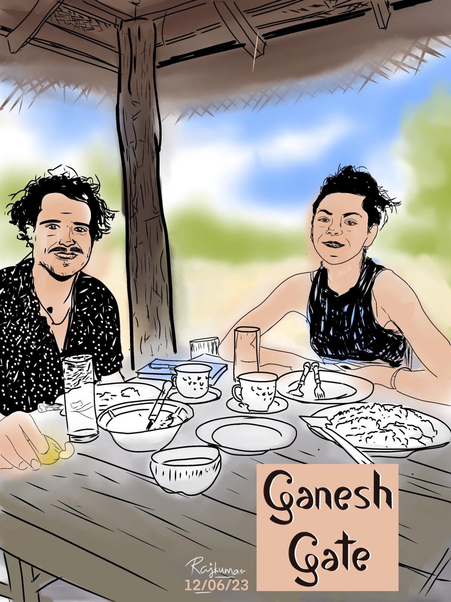 Ganesh Gate Hotell Pottuvil Eksteriør bilde